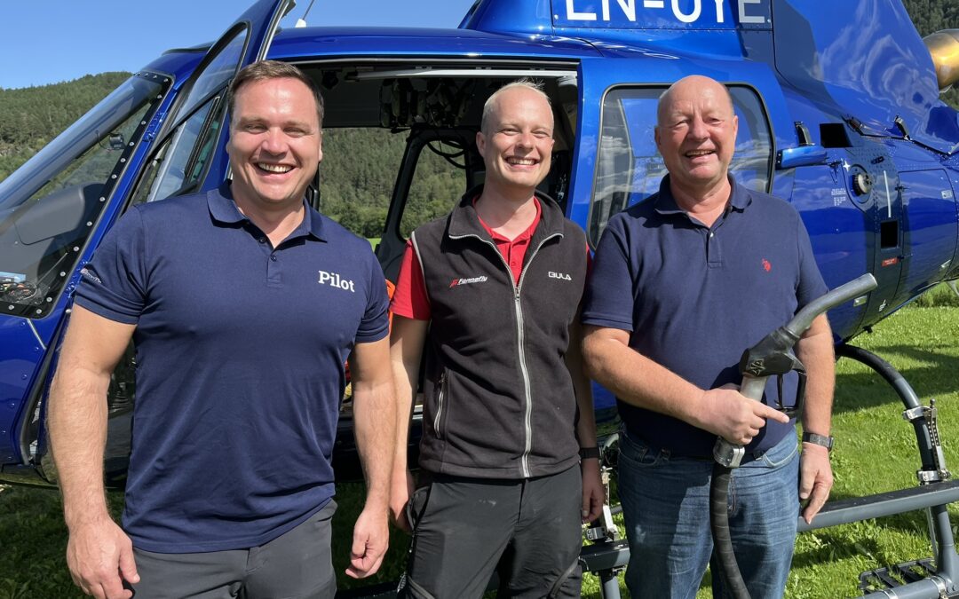 Ryfylke rundt i helikopter – full av overraskingar