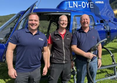 Ryfylke rundt i helikopter – full av overraskingar