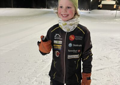 Skitrening og leik på Gullingen